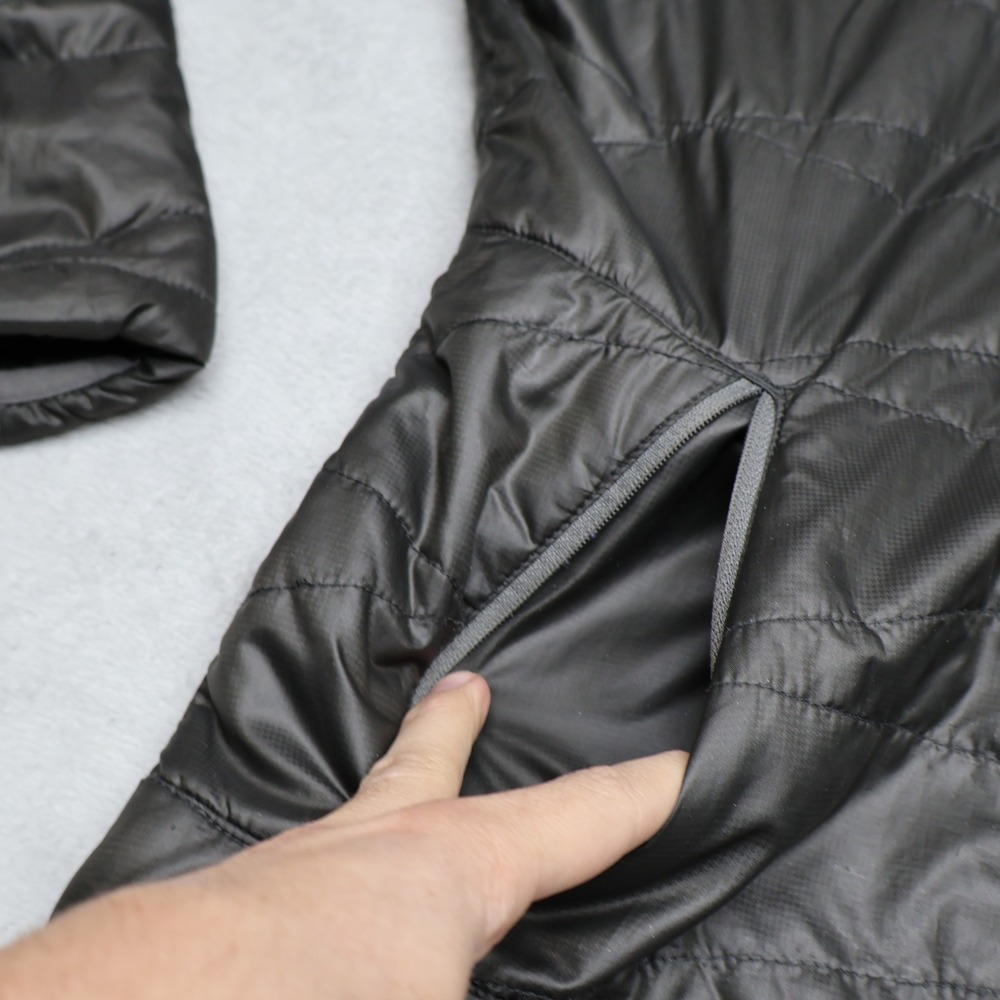 REI Jacket Womens Medium Black Insulated Full Zip Light Pack Quilted Puffer Snow - Picture 4 of 13